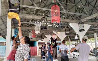 Kita Kita SF Gelar Lomba Burung Berkicau