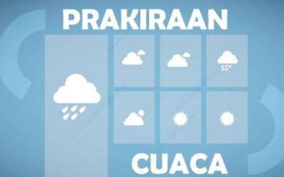 Akhir Pekan, Sebagian Wilayah Riau Diguyur Hujan