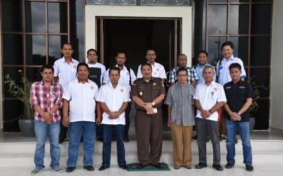 Audensi dengan Kajari, Rahman: Konsultasikan sekira ada kendala