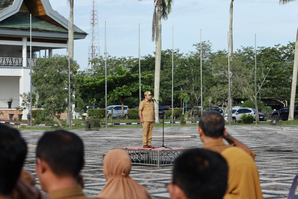 Keuangan Belum Stabil, Wabup Siak Ajak ASN Tetap Fokus Kerja Meski Kondisi