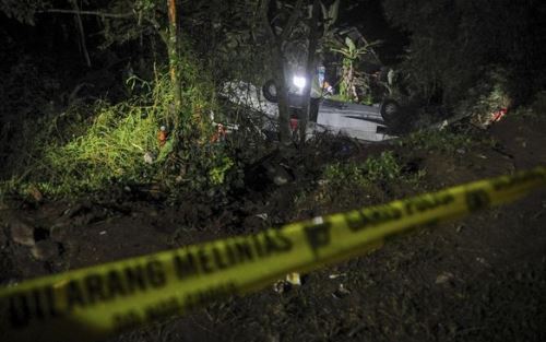 Bus Masuk Jurang, 29 Orang Meninggal Dunia