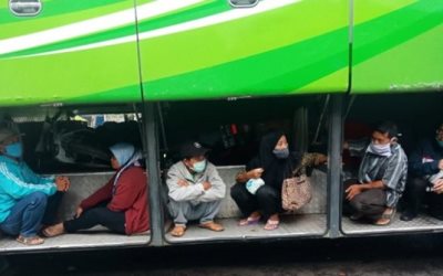 Foto Viral Pemudik Sembunyi di Bagasi Ternyata Hoaks
