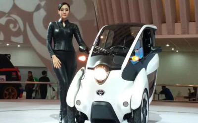 Si Mungil Toyota i-ROAD Jadi Perhatian di IEMS 2019