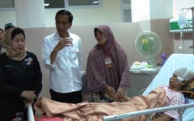 Presiden Jokowi Kunjungi Korban Gempa di Banda Aceh