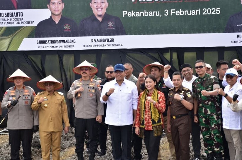 Wakil Ketua DPRD Pekanbaru Hadiri Acara Pemuda Tani Swasembada Pangan
