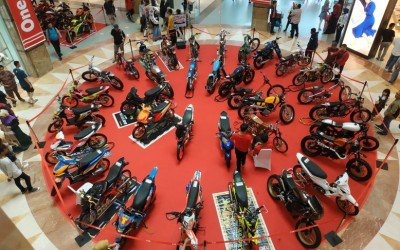 Festival HMC, Sepeda Motor Penuhi Mal di Pekanbaru