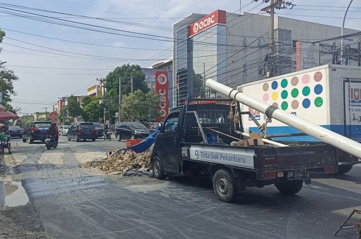 Pemko Pekanbaru Ingatkan Perumdam Tirta Siak Jangan Asal Gali Jalan