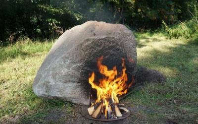 Batu Ini Pancarkan Wi-fi dengan Cara Dibakar