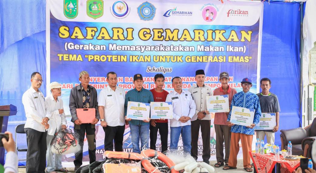 Perkuat Safari Gemarikan di Desa Alah Air Untuk Cegah Stunting