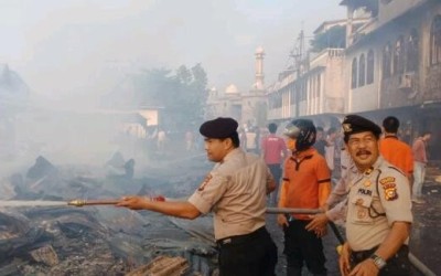 500 Unit Ruko dan Kios Hangus Terbakar di Riau