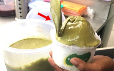 Resep Es Kepal Green Tea Saingi Es Kepal Milo