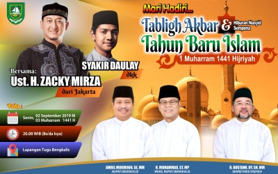 Sambut Muharram, Pemkab Bengkalis Hadirkan Ust Zakcy Mirza