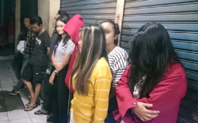 Ojol Hingga ABG di Tangerang Selatan Dibubarkan