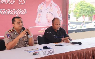 Lakalantas di Provinsi Kepri Menurun Selama Tahun 2019