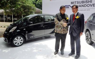 Mobil Listrik Mitsubishi Bisa Dijadikan Genset