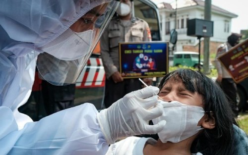 Rekor Baru, Sehari 708 Anak di Yogyakarta Tertular Covid-19