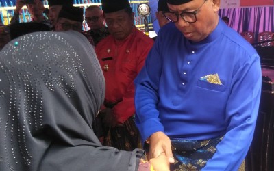 Bupati Rohil Launching e-warong Program BPNT