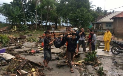 Update Korban Tsunami: 430 Orang Tewas, 159 Hilang
