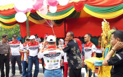 Wabup Rohil Buka Kejurda Balap Motor Piala Bupati 2019