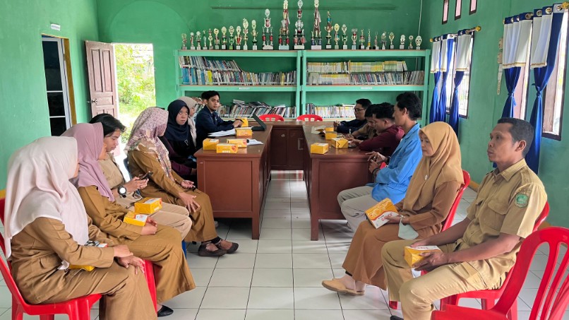 BPS Kepulauan Meranti Bina Desa Banglas Barat Jadi Desa 'Cantik'