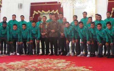 Timnas Indonesia Dijamu Makan Siang oleh Presiden