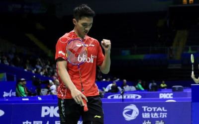 Jonatan Bawa Indonesia Unggul di Final SEA Games Bulutangkis