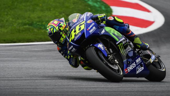 Rossi Akui Kecepatan Dovizioso dan Marquez 