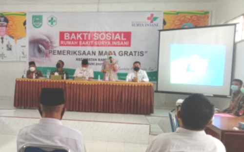 RS Surya Insani Buka Layanan Pemeriksaan Mata Gratis