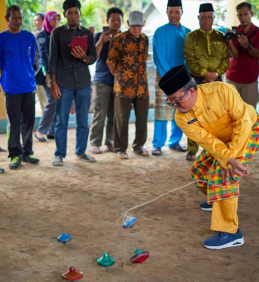 Pertahankan Khazanah Melayu, Arfan Usman Buka Festival Gasing