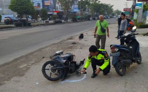 Heboh Tewas Dibegal, Pria di Bengkalis Ternyata Korban Kecelakaan