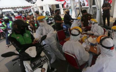 Kasus COVID-19 Tembus 10 Ribu, Ini Sebaranya