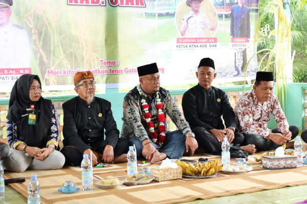 Wabup Siak Sampaikan Komitmen Dukung Petani Transmigrasi