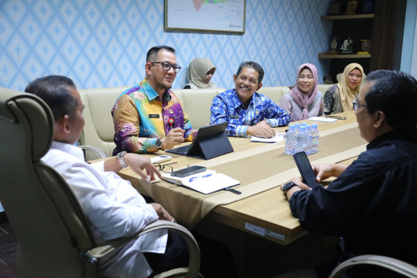 Perluas Promosi Daerah, Pemkab Siak Jajaki Kerjasama dengan RRI Pekanbaru