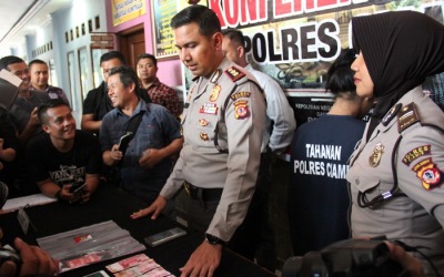 Polres Ciamis Bongkar Jaringan Prostitusi Online