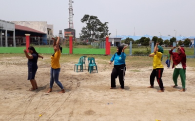 Warga Rusunawa Sei Renggas Meriahkan HUT RI