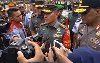 Aparat Gabungan Siap Sambut Kedaatangan Jokowi ke Riau