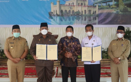 Bupati Siak Terima Kunker Anggota DPR-RI dan Kepala Balai ABISEKA