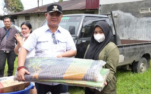 Korban Kebakaran Jln Pattimura Gunungsitoli Terima Bantuan