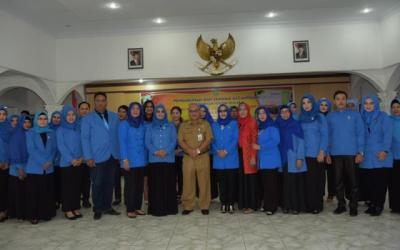 Assisten III Setda Bengkalis Kukuhkan DPC Tiara Kusuma