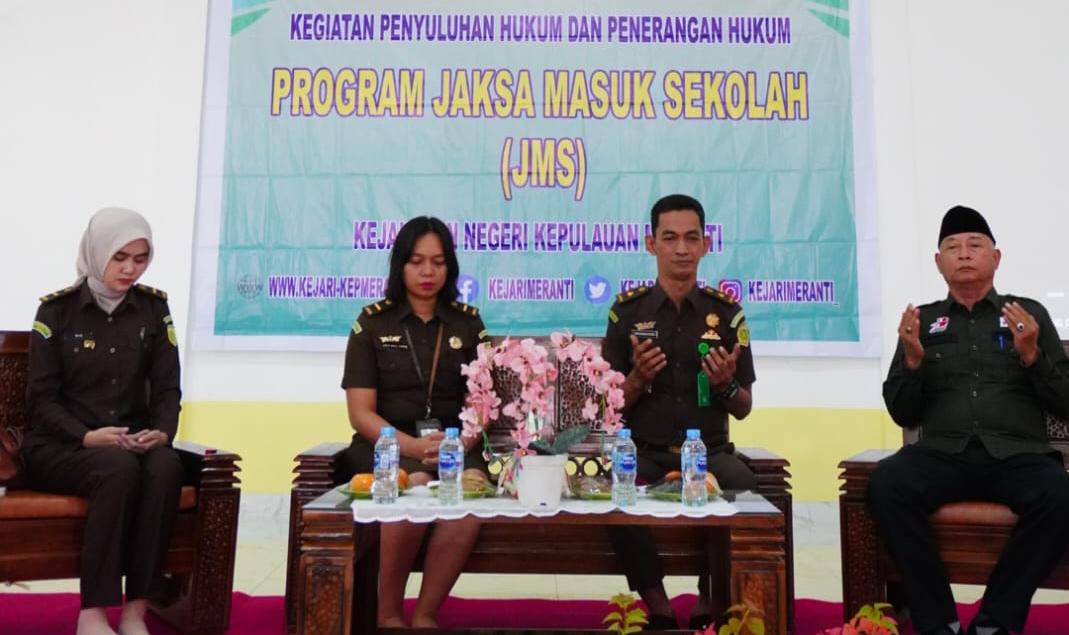 Kejari Kepulauan Meranti Laksanakan JMS, Tingkatkan Gen Z Sadar Hukum