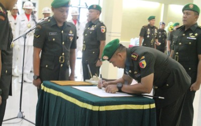 Tongkat Komando Kodim 0803/Madiun Diserah Terimakan