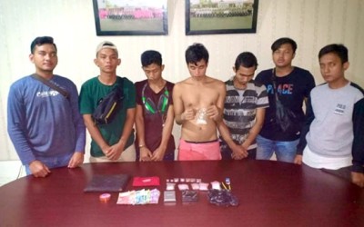 3 Pemilik Puluhan Paket Sabu Diringkus Polsek Bangko