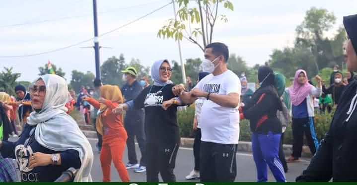 Bupati Meranti HM Adil Ikut Car Free Day