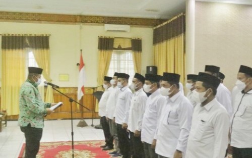 Bupati Alfedri Kukuhkan Pengurus YPMR Kabupaten Siak