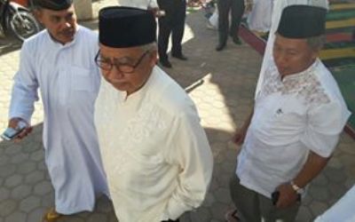 Gubernur Aceh Hadiri Zikir dan Tabligh Akbar di Mesjid Al Furqan