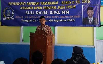 Suli Da'im : DPD PAN Ponorogo Harus Jaga Pemilih Kultural