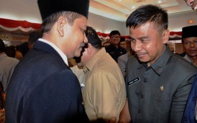 Asisten Pemerintahan Setdakab Kampar Hadiri Pelantikan Sekda Riau