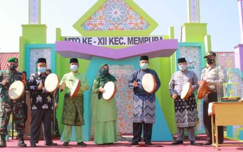 Bupati Siak Alfedri Buka MTQ Kecamatan Mempura