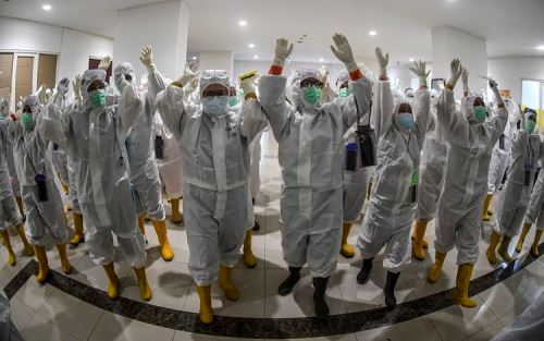 Insentif Tenaga Kesehatan pada 2021 Batal Dikurangi