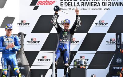Vinales Tempel Quartararo, Dovizioso di Puncak